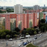 Possibly worlds largest apartment complex mural in Berlin
