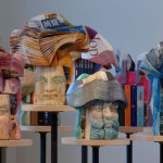 Long-Bin Chen: Recycled book sculptures
