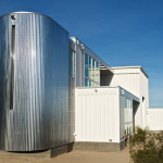 Shipping Container Hybrid House by ecotechdesign